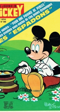 Le Journal de Mickey 0989 - Hachette 1971 - French