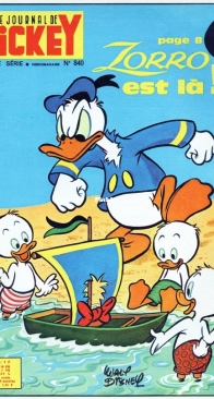 Le Journal de Mickey 0840 - Hachette 1968 - French