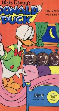 Donald Duck - Dutch Weekblad - Issue 09 - 1959 - Dutch