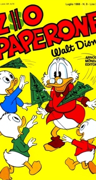 Zio Paperone 9 - Walt Disney - 1988 - Italian