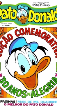 Pato Donald 1500 - Abril 1980 - Brazilian Portuguese