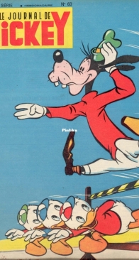 Le Journal de Mickey 0063 - Hachette 1953 - French