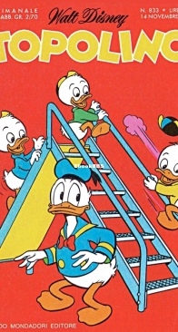 Topolino 0833 - Mondadori 1971 - Italian