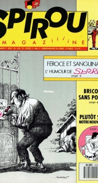 Le Journal de Spirou 2722 - Dupuis 1990 - French