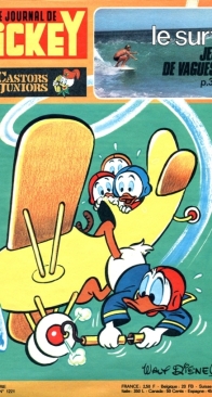 Le Journal de Mickey 1221 - Hachette 1975 - French