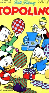 Topolino 0853 - Mondadori 1972 - Italian