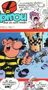 Le Journal de Spirou 2106 - Dupuis 1978 - French