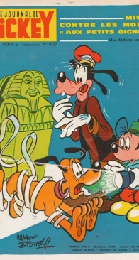 Le Journal de Mickey 1077 - Hachette 1973 - French