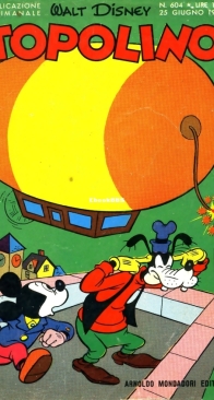 Topolino 0604 - Mondadori 1967 - Italian