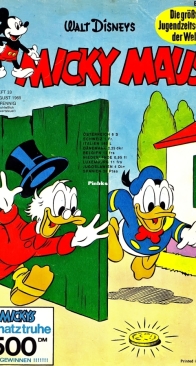 Micky Maus 1969 - 33 - Ehapa - German