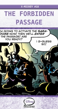 Mickey Mouse: X-Mickey 18 - The Forbidden Passage - 122-0 Disney 2013 - English