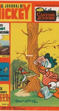 Le Journal de Mickey 1129 - Hachette 1974 - French