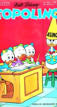 Topolino 0648 - Mondadori 1968 - Italian