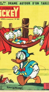 Le Journal de Mickey 0569 - Hachette 1963 - French