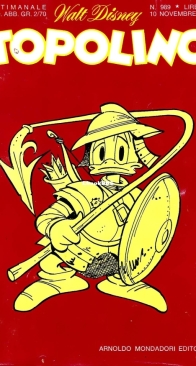 Topolino 0989 - Mondadori 1974 - Italian