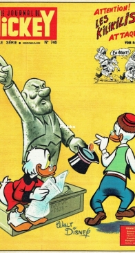 Le Journal de Mickey 0746 - Hachette 1966 - French