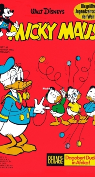 Micky Maus 1966 - 45 - Ehapa - German