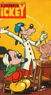 Le Journal de Mickey 0120 - Hachette 1954 - French