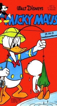 Micky Maus 1961-25 - Ehapa - German