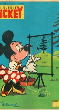 Le Journal de Mickey 0477 - Hachette 1961 - French