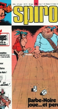 Le Journal de Spirou 1788 - Dupuis 1972 - French