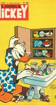 Le Journal de Mickey 0196 - Hachette 1956 - French