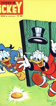 Le Journal de Mickey 0957 - Hachette 1970 - French