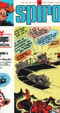 Le Journal de Spirou 1835 - Dupuis 1973 - French