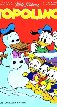 Topolino 1150 - Mondadori 1977 - Italian