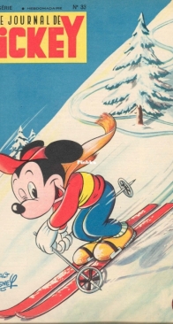 Le Journal de Mickey 0033 -  Hachette 1953 - French