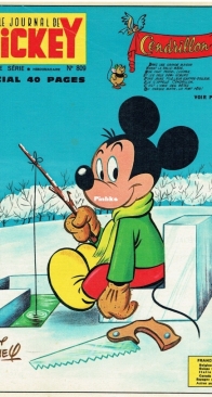 Le Journal de Mickey 0809 - Hachette 1967 - French