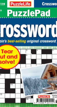 PuzzleLife PuzzlePad Crosswords - Issue 119 - January 2026 - English