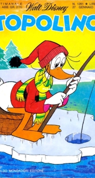 Topolino 1261 - Mondadori 1980 - Italian
