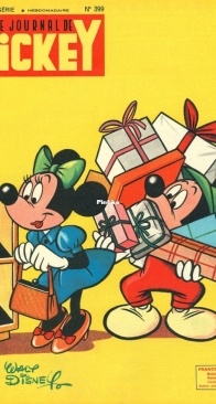 Le Journal de Mickey 0399 - Hachette 1960 - French